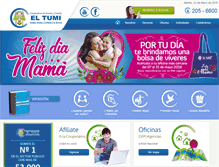 Tablet Screenshot of cooptumi.com